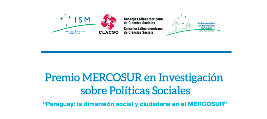  Premio Mercosur en Investigación sobre Políticas Sociales