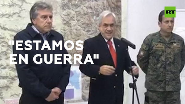  De la revolución de la chaucha a la guerra de Piñera