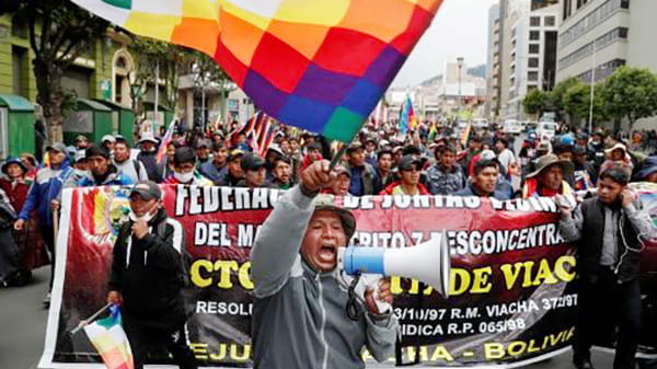  Solidaridad con el pueblo de Bolivia