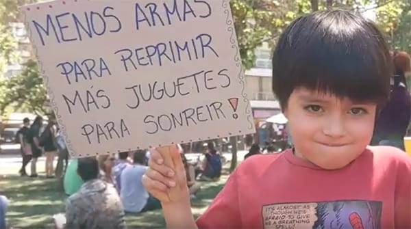  As vozes das crianças
