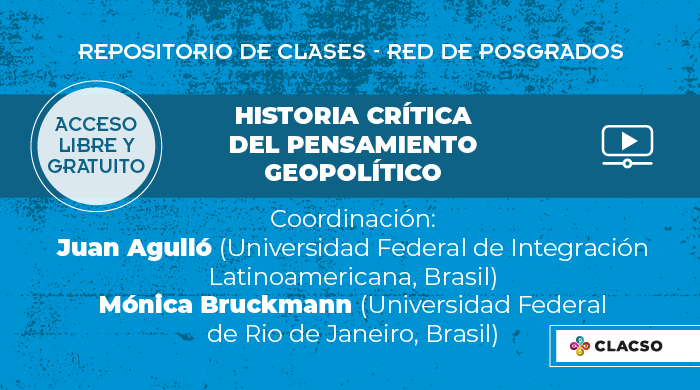  Historia crítica del pensamiento geopolítico