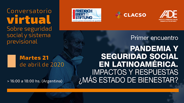  Conversatorio virtual: Pandemia y seguridad social en Latinoamérica