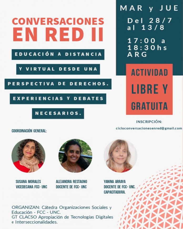  “Hoy comienza una nueva edición del Ciclo Conversaciones en Red”