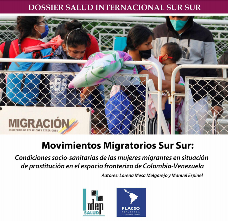 Condiciones socio-sanitarias de las mujeres migrantes en situación de prostitución en el espacio fronterizo de Colombia-Venezuela