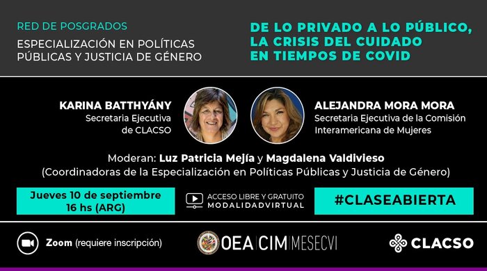  De lo privado a lo público, la crisis del cuidado en tiempos de COVID-19