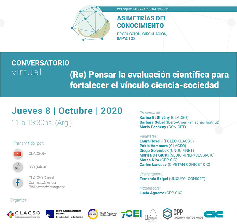  (Re) Pensar la evaluación científica para fortalecer el vínculo ciencia-sociedad