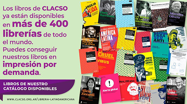  Los Libros de CLACSO disponibles en más de 400 librerías del mundo