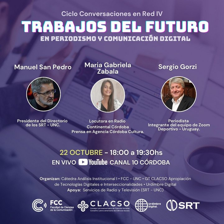  “Trabajos del futuro en periodismo y comunicación digital: ponencia para estudiantes y profesionales”