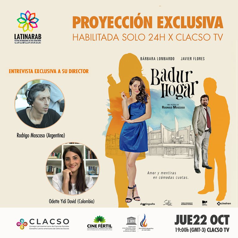  “9° Festival Internacional de Cine Latino Árabe”