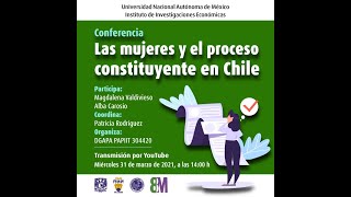  “Conferencia: Mujeres y el proceso constituyente en Chile”