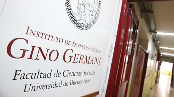  Repatriación del archivo de Gino Germani