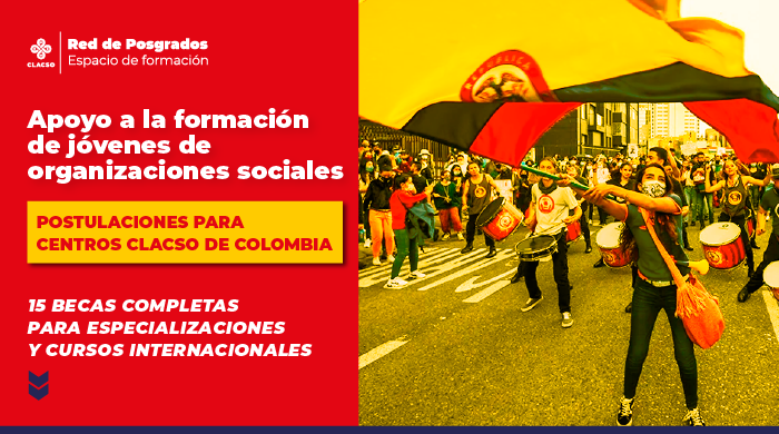  Apoyo a la formación de jóvenes de organizaciones sociales – CLACSO Colombia