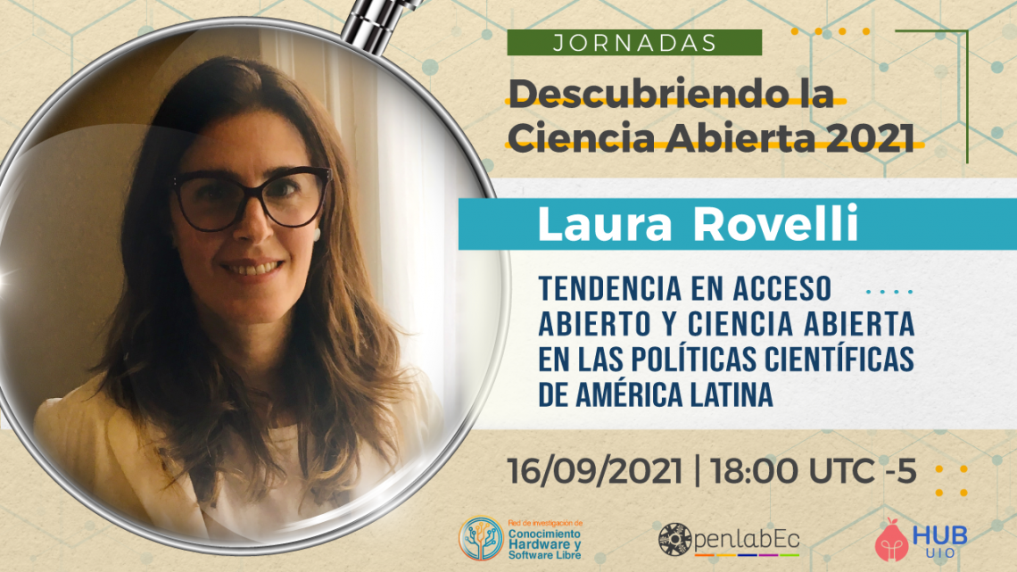  FOLEC participará en Jornadas Descubriendo la Ciencia abierta-Ecuador