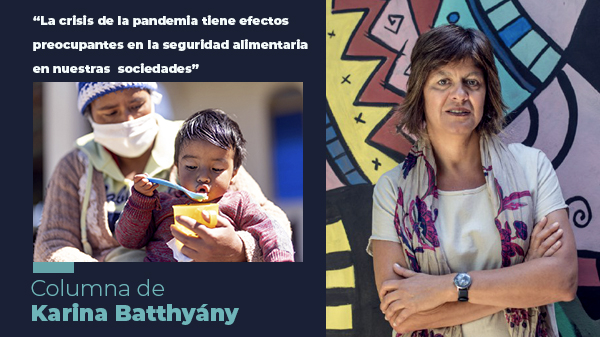  “La crisis de la pandemia tiene efectos preocupantes en la seguridad alimentaria en nuestras  sociedades”