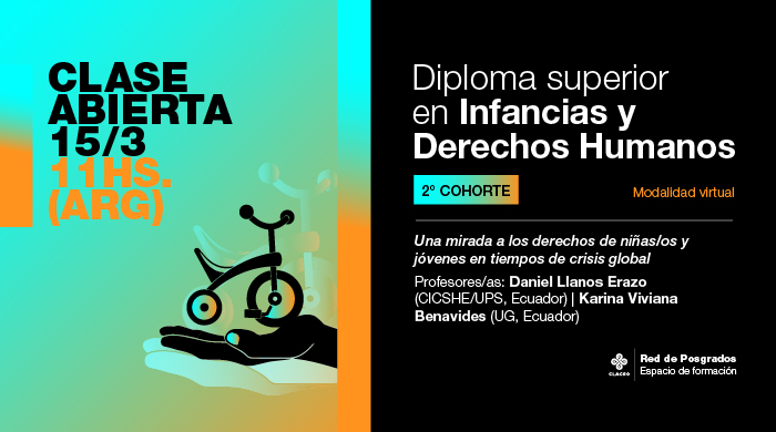  Clase abierta: Una mirada a los derechos de niñas/os y jóvenes en tiempos de crisis global