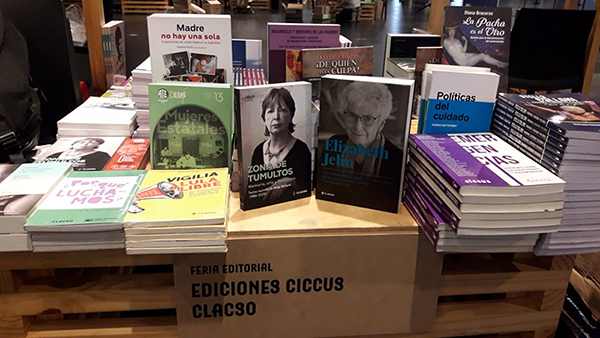  Los libros de CLACSO en “Nosotras movemos el mundo”