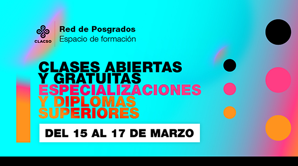  Clases abiertas y gratuitas de CLACSO