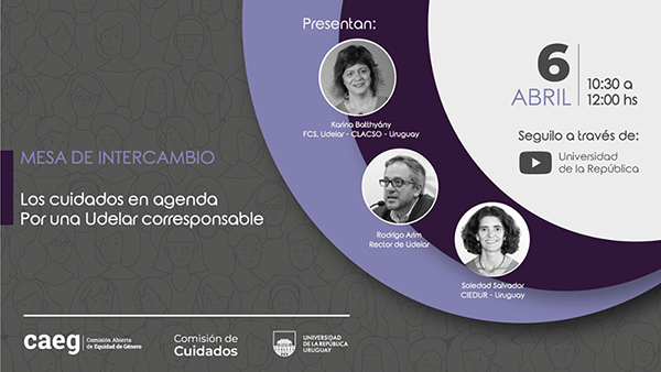  Los cuidados en agenda