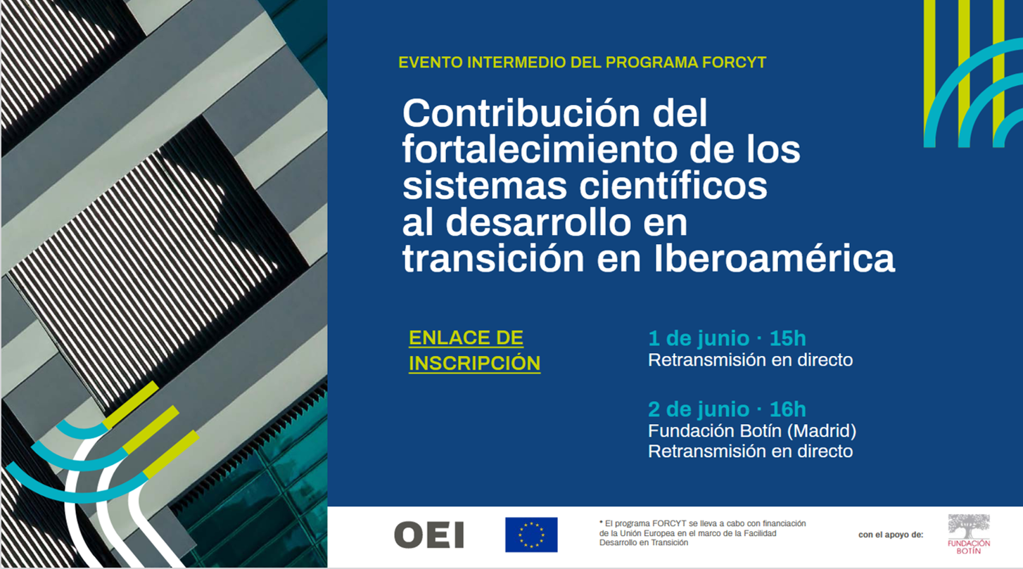  Contribución del fortalecimiento de los sistemas científicos al desarrollo en transición en América Latina y el Caribe, OEI-Programa FORCYT