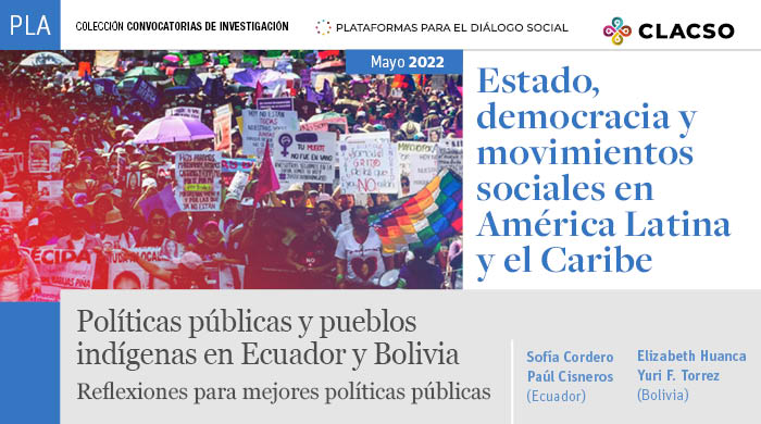  Políticas públicas y pueblos indígenas en Ecuador y Bolivia. Reflexiones para mejores políticas públicas