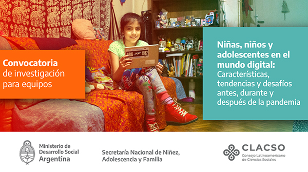  Convocatoria de investigación sobre infancias y adolescencias en el mundo digital