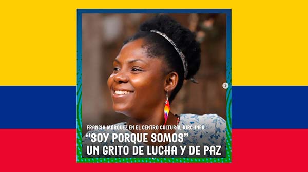  «Soy porque somos» Un grito de lucha y de paz