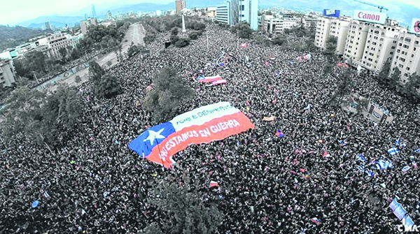  A tres años del inicio de la revuelta en Chile