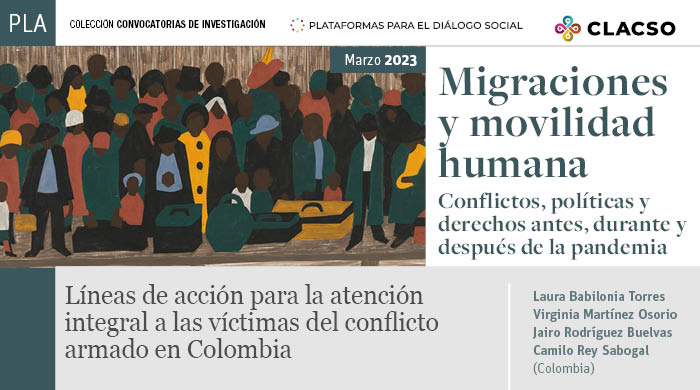  Líneas de acción para la atención integral a las víctimas del conflicto armado en Colombia