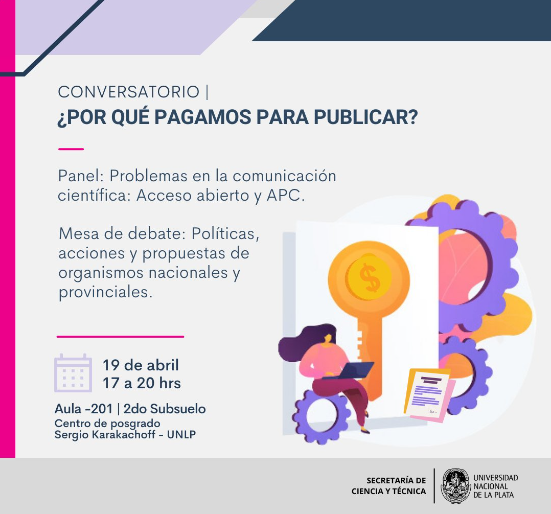  FOLEC CLACSO en el panel ¿Por qué pagamos por publicar? (UNLP)