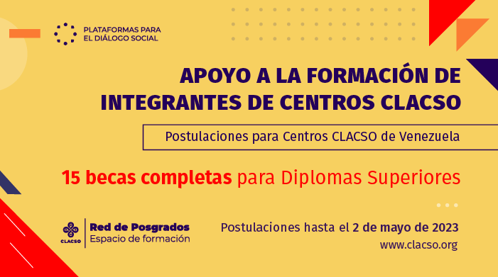  Apoyo a la formación de integrantes de Centros CLACSO Venezuela