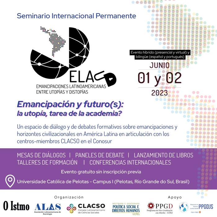  Encuentro ELAUD: Emancipación y futuro(s): ¿la utopía, tarea de la academia?