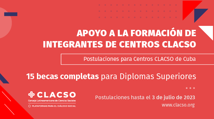 Apoyo a la formación de integrantes de Centros CLACSO Cuba