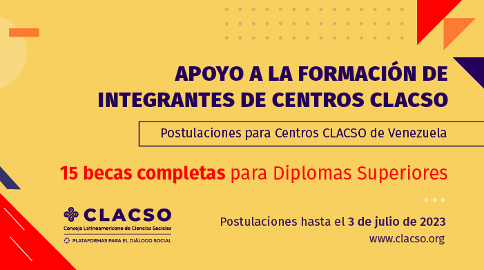  Apoyo a la formación de integrantes de Centros CLACSO Venezuela