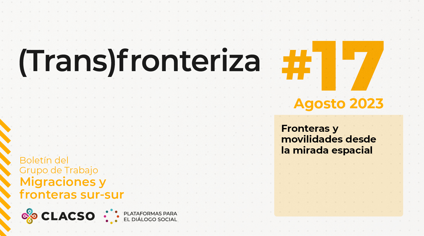  Boletín #17 (Trans)Fronteriza