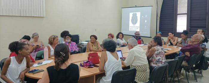 Sesiona Segundo Coloquio Mujeres Afrodescendientes