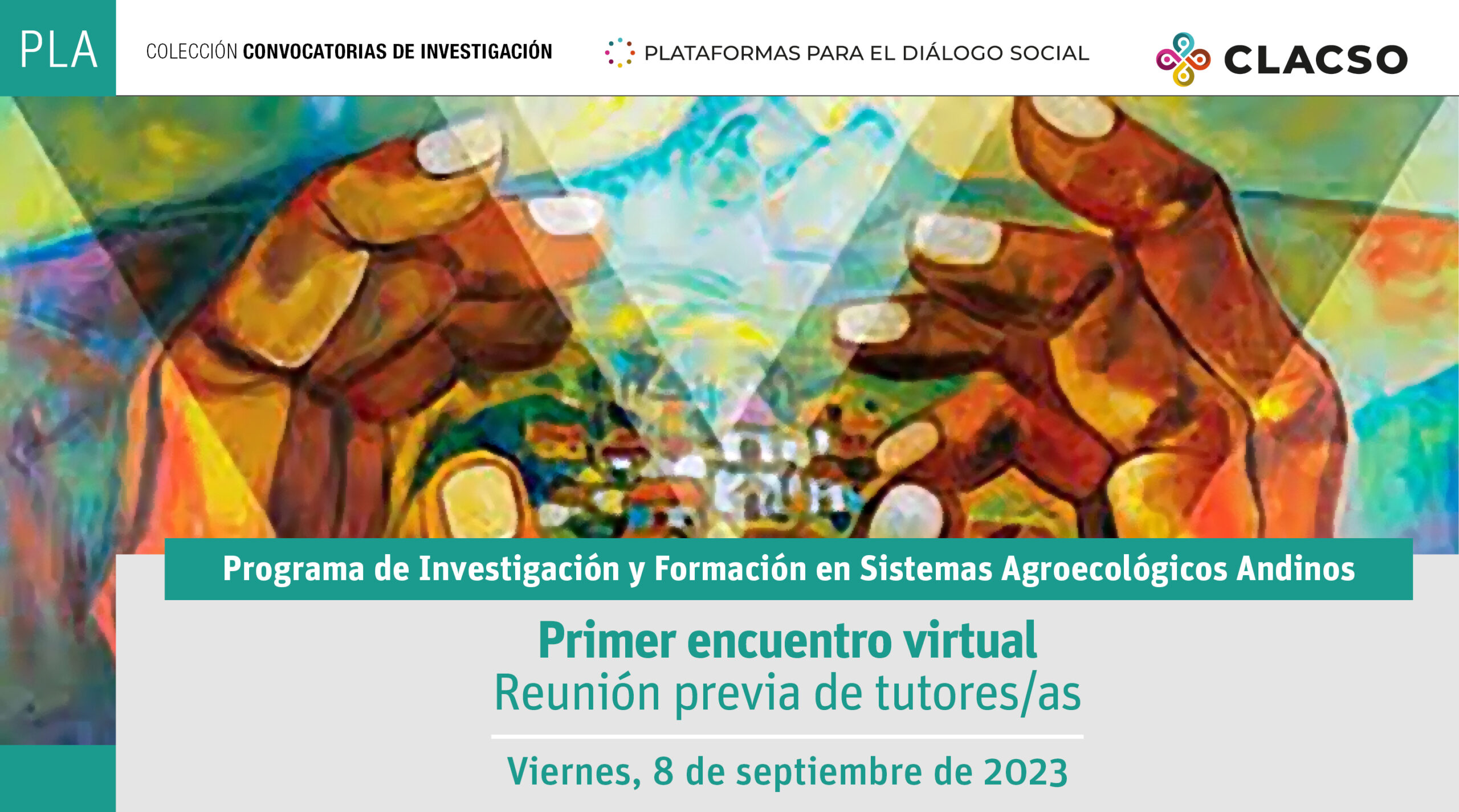  Primer encuentro virtual. Reunión previa de tutoras y tutores