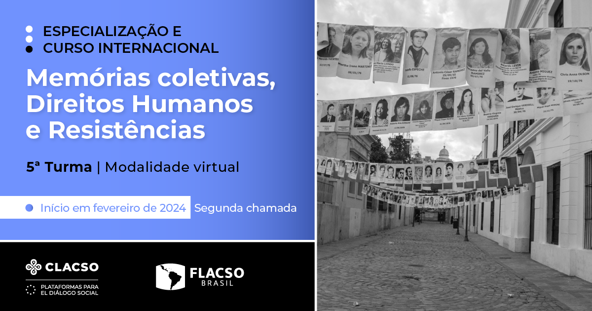  Memórias coletivas, Direitos Humanos e resistências
