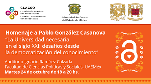  Homenaje a Pablo González Casanova