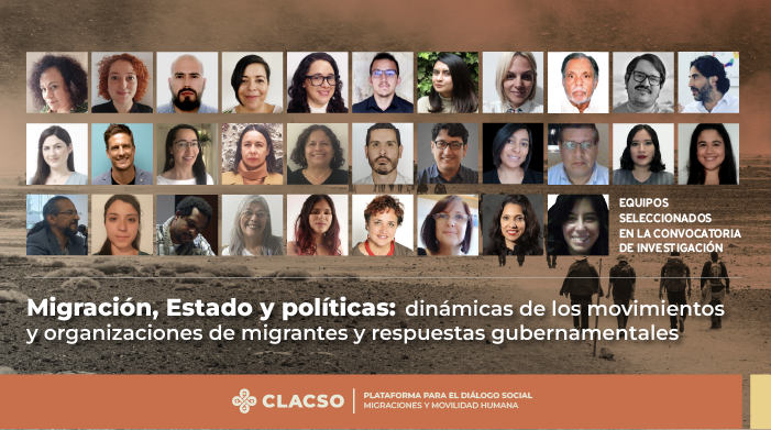  DICTAMEN – Migración, Estado y políticas: dinámicas de los movimientos y organizaciones de migrantes y respuestas gubernamentales