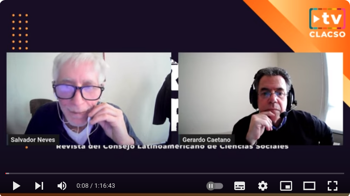  “Un investigador no puede estar al margen de su ágora”. Un diálogo con Gerardo Caetano