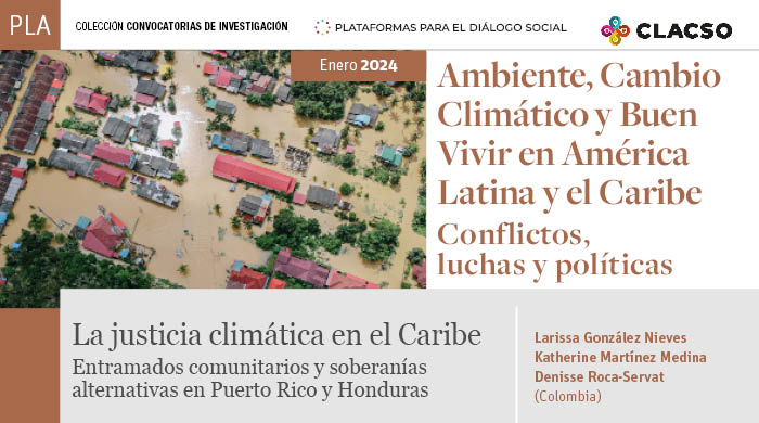  La justicia climática en el Caribe
