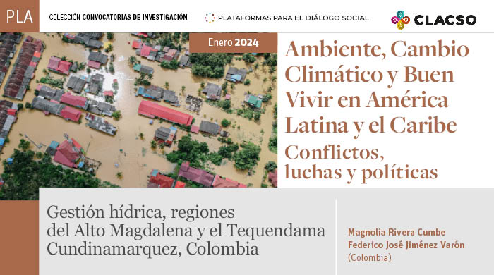  Gestión hídrica, regiones del Alto Magdalena y el Tequendama Cundinamarquez, Colombia