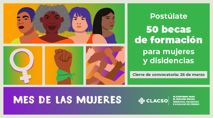 Mes de las Mujeres: 50 becas de formación para mujeres y disidencias