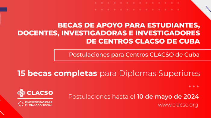  Apoyo a la formación de integrantes de Centros CLACSO Cuba