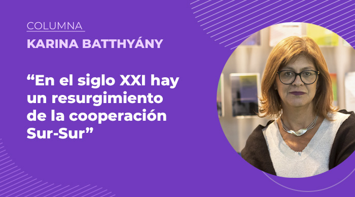  «En el siglo XXI hay un resurgimiento de la cooperación Sur-Sur»
