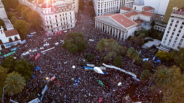  La fuerza de la universidad pública en Argentina