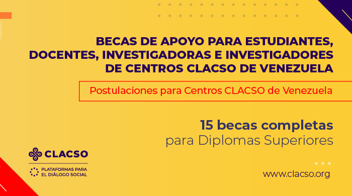  Apoyo a la formación de integrantes de Centros CLACSO Venezuela