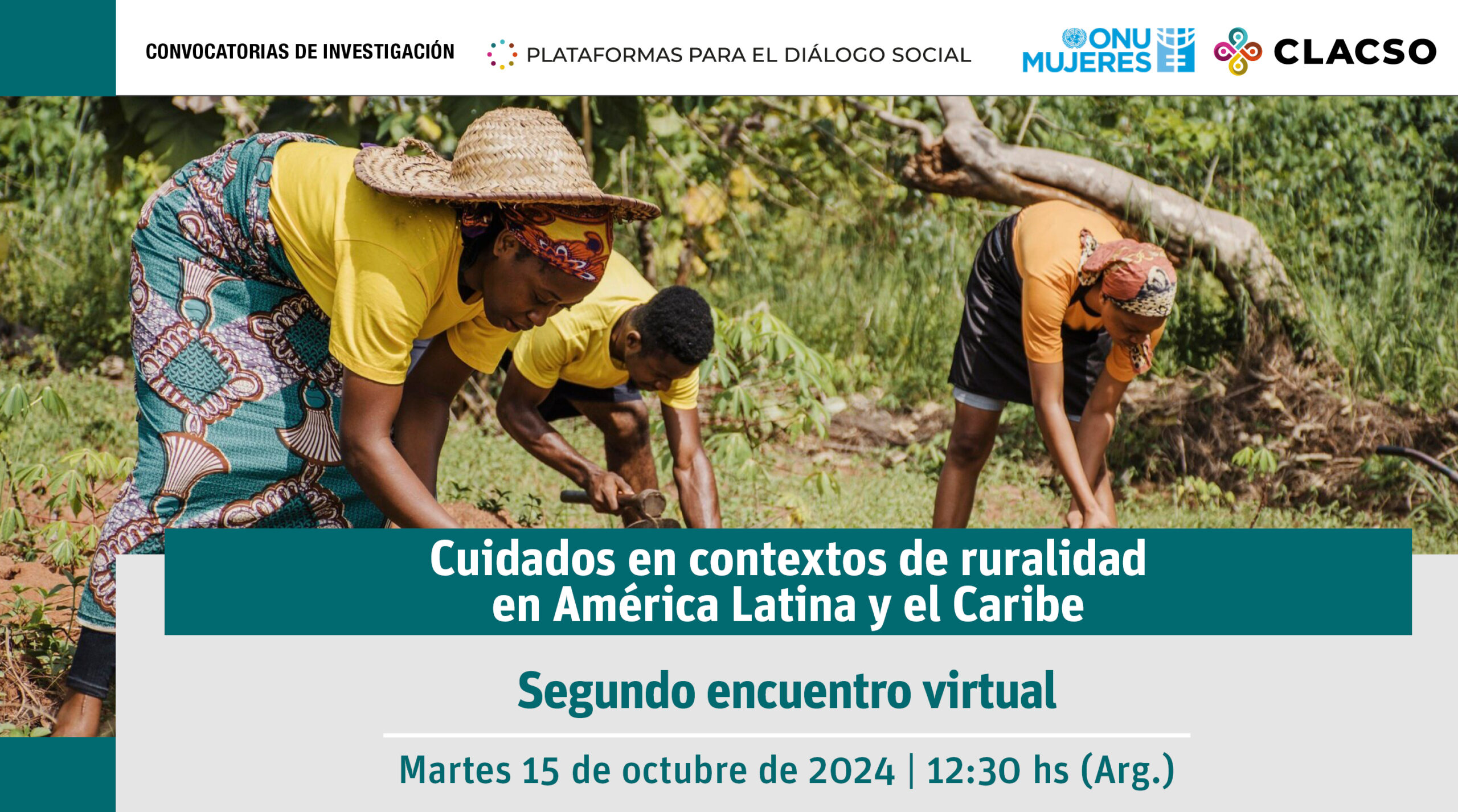  Segundo encuentro virtual de Cuidados en contextos de ruralidad