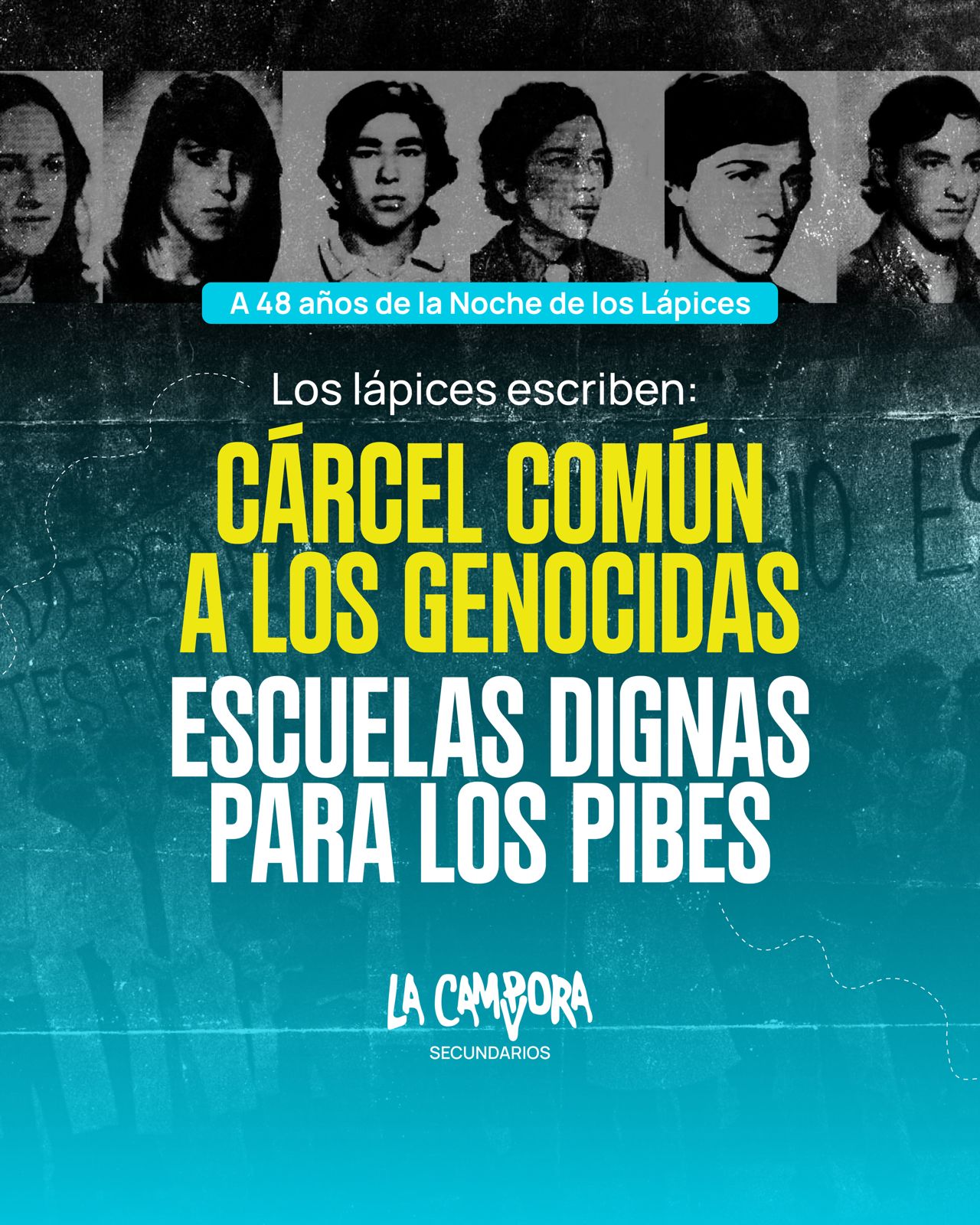  Acto central por el 48°aniversario de La Noche de los Lápices