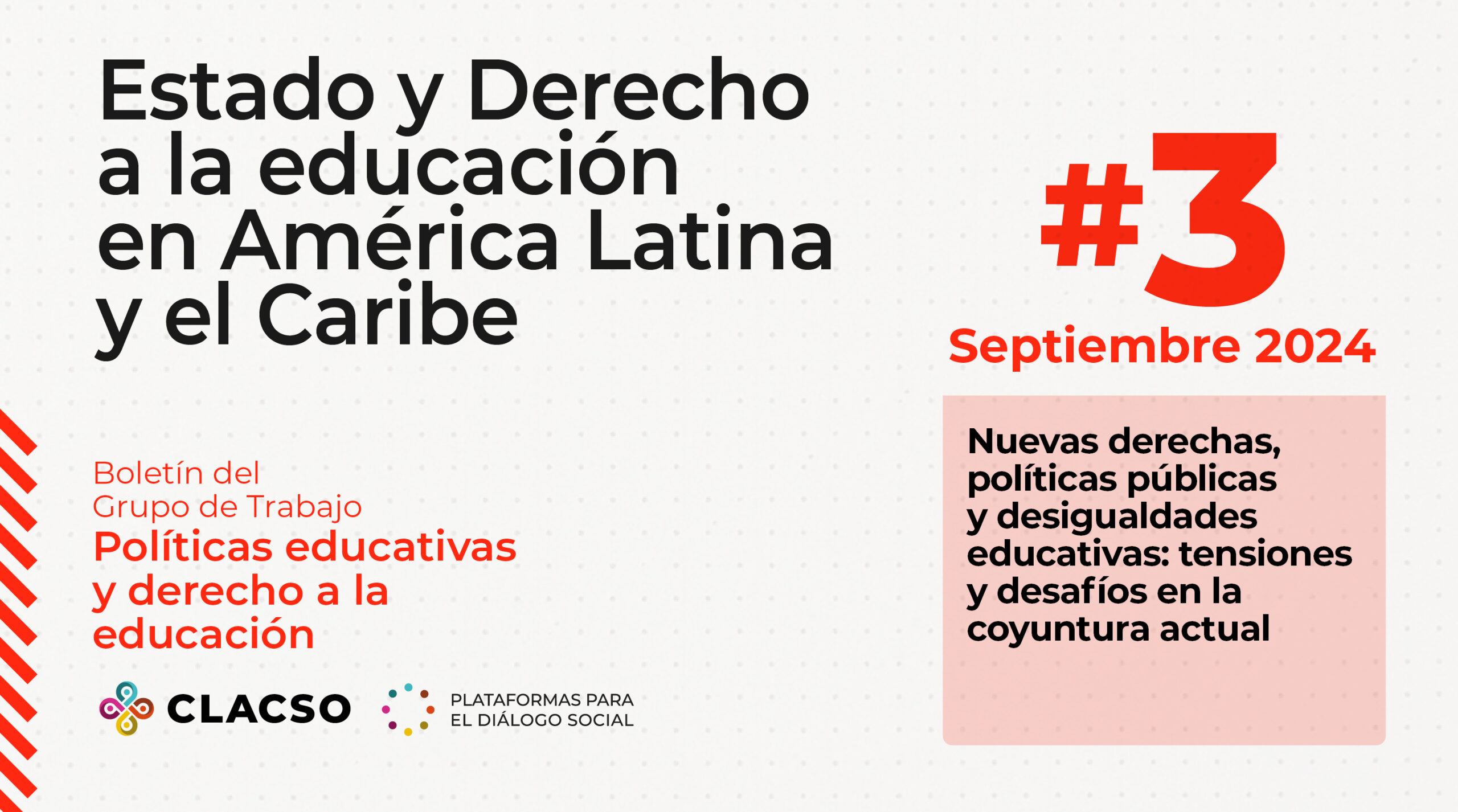  Boletín #3 Estado y Derecho a la Educación en América Latina